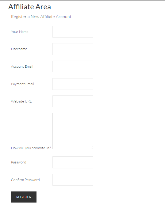Affiliate Area AffiliateWP
