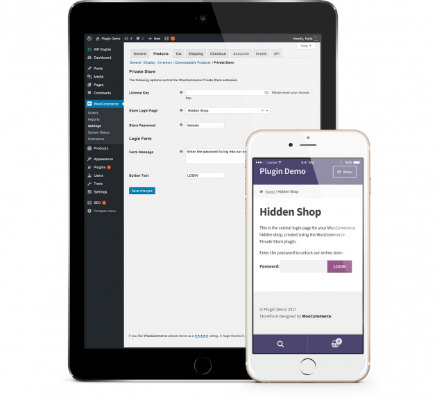 WooCommerce members-only Plugin