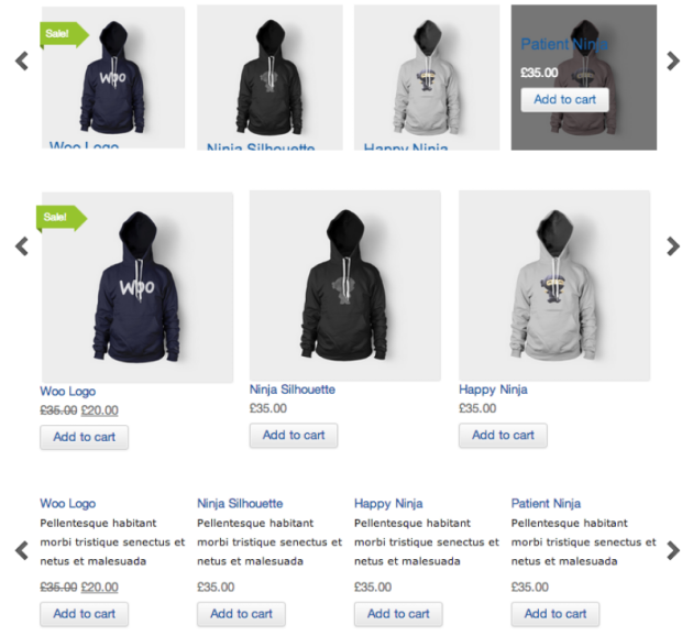 WooCommerce Product Slider