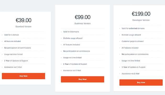 Amazon Affiliate for WordPress pricing