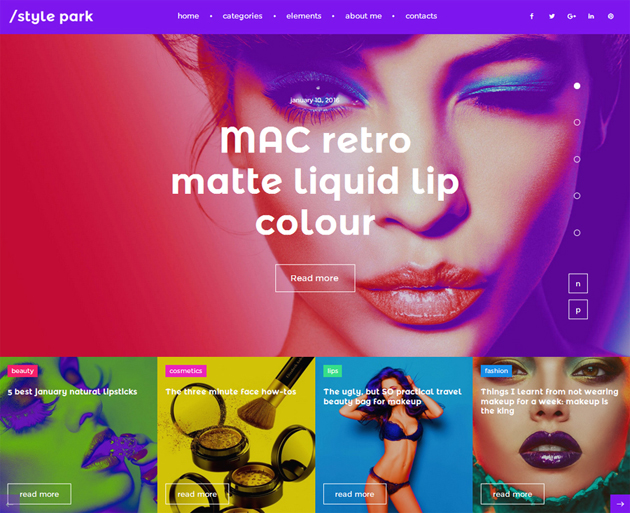 style-park-gpl-wordpress-theme