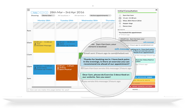 Appointment Scheduling and Client Communications