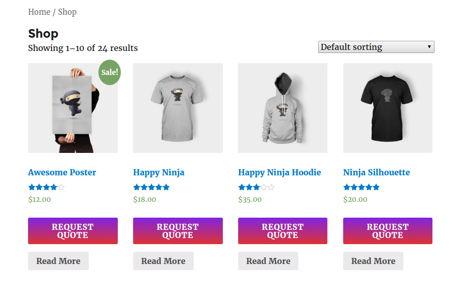 WooCommerce Catalog