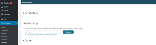 intrigger plugin - integration