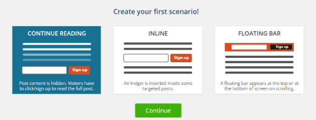 intrigger plugin - scenario types