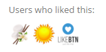 Like box wordpress