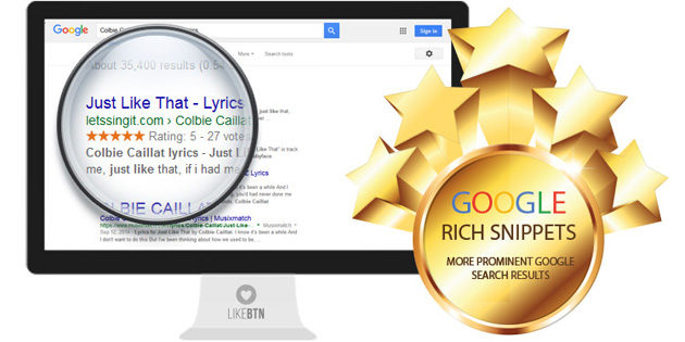 WordPress Google rich snippets