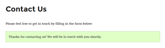 Publishing a form with WPForms Lite