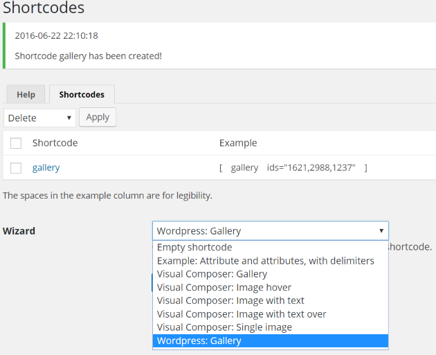 Attachment Shortcodes