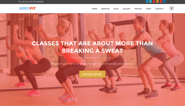 OnePage App Showcase Website Templates