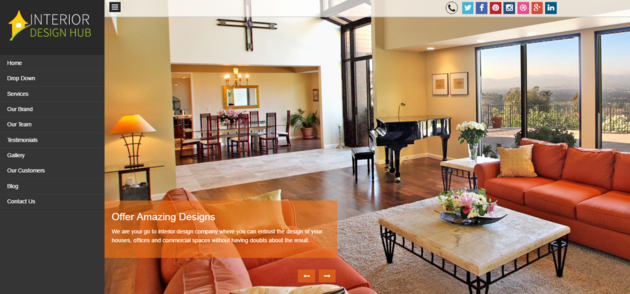 BlackWell Software Landing Page WordPress template