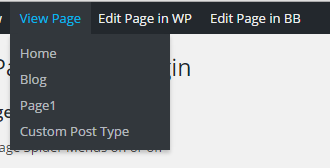 Admin Page Spider WodPress Plugin