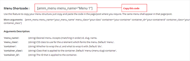 Short Code Functionality