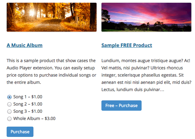 Easy Digital Downloads - Purchase Button