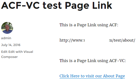 Page Link