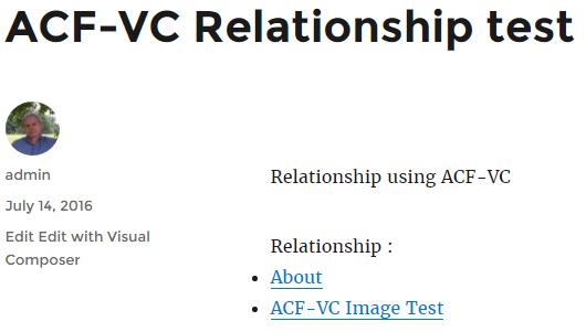 Relationship