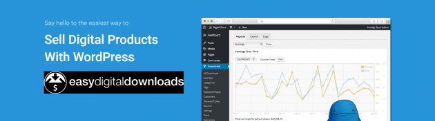 Sell digital downloads on WordPress with Easy Digital Downloads