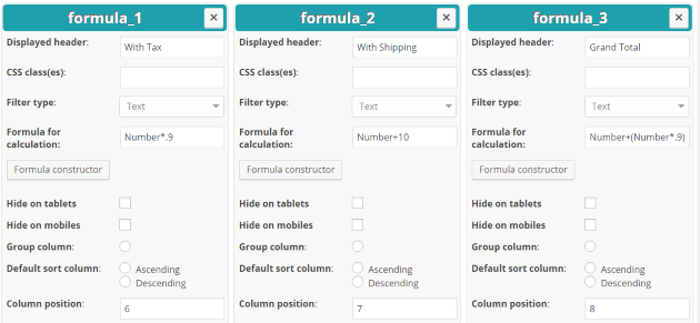 Formula Columns 3