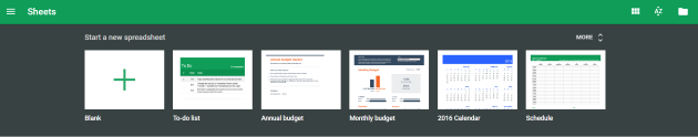 Google Spreadsheets