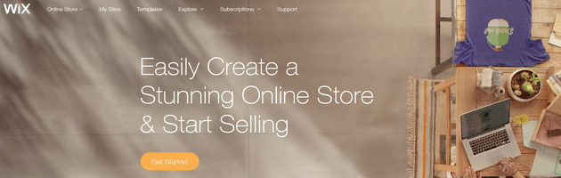 Wix - eCommerce Shop Solution