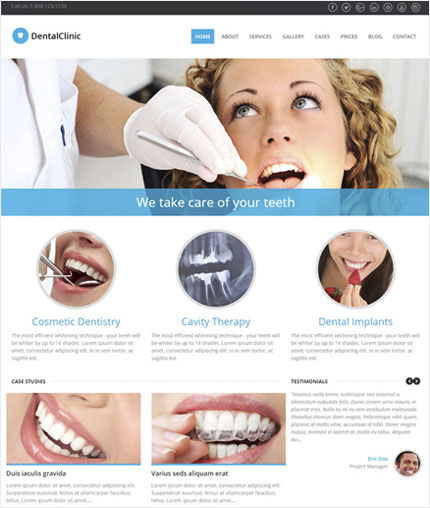 DentalClinic wp theme