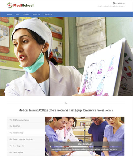 MediSchool wp theme