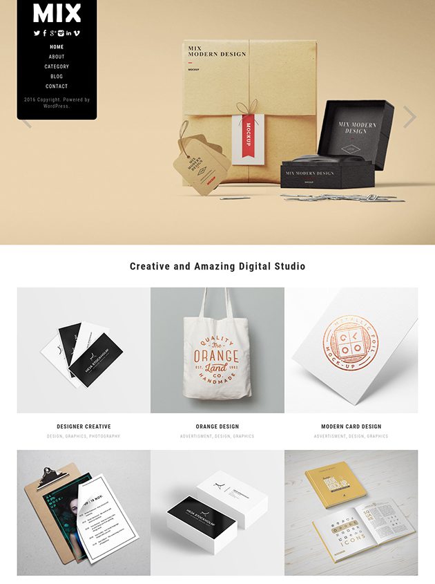 Mix WordPress Theme