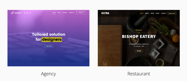premade demo sites