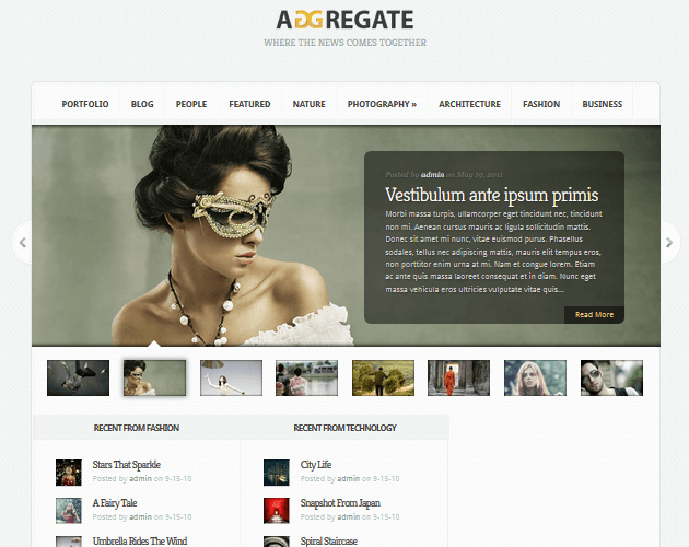 aggregate-wordpress-curation-themes