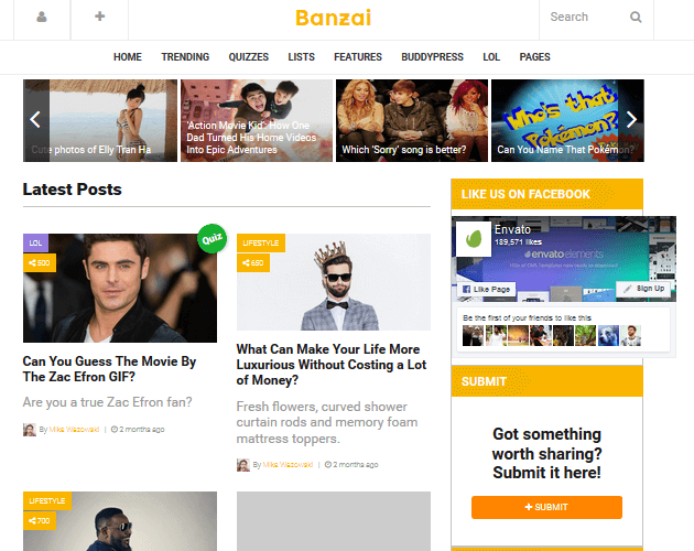 banzai-wordpress-curation-themes