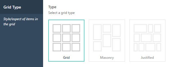 Choose a Grid Type