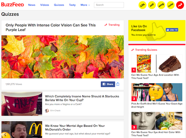 buzzfeed quiz builder