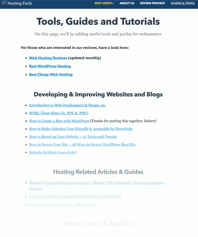 hosting-facts-guides-tools