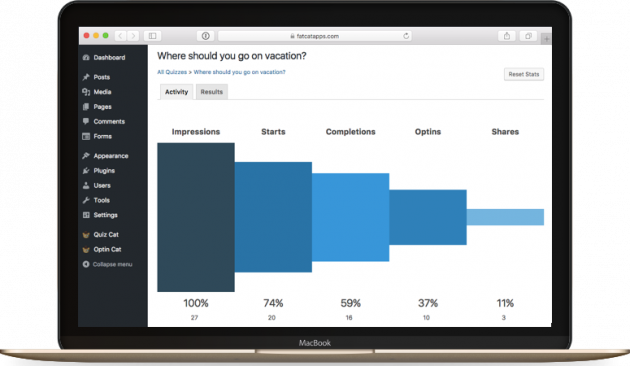 quiz analytics