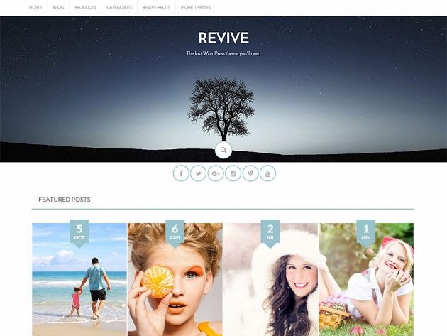 Revive theme