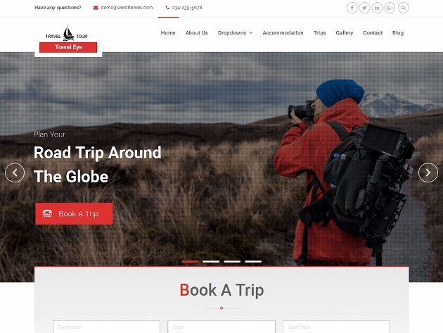 Travel Eye theme