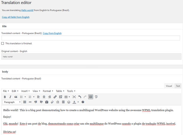 WPML - Manual Translation.2
