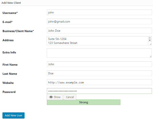 Add Client Sliced Invoices