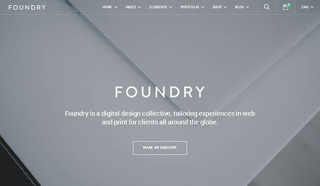 Foundry WordPress Theme