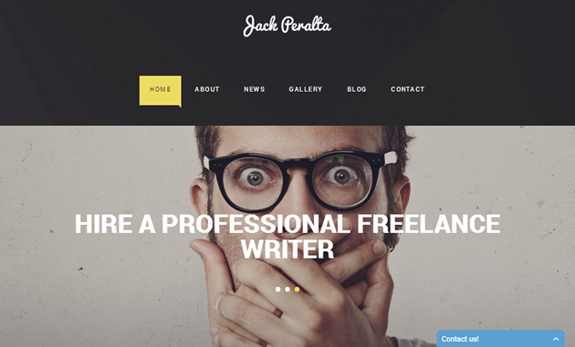 Freelance Writer WordPress Theme