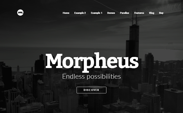 Morpheus WordPress Theme