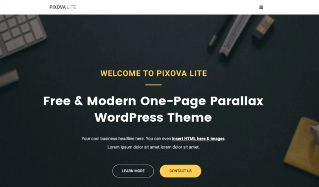 Pixova Lite WordPress Theme