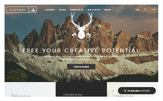 Ronneby WordPress Theme
