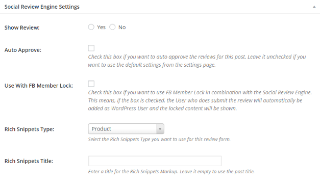 Social Review Engine