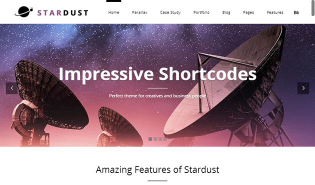 Stardust WordPress Theme