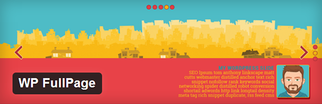WP Fullpage WordPress Plugin