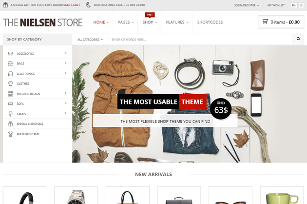 Nielsen WordPress Theme