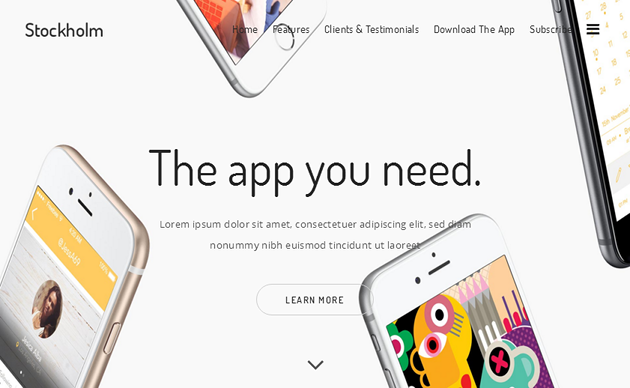 Stockholm WordPress Theme