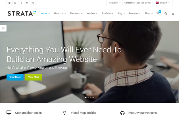 Strata WordPress Theme