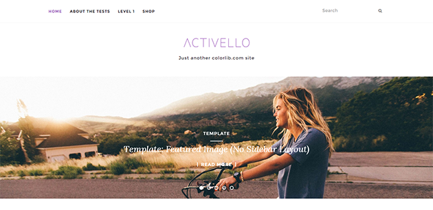 Activello Creative WordPress Theme
